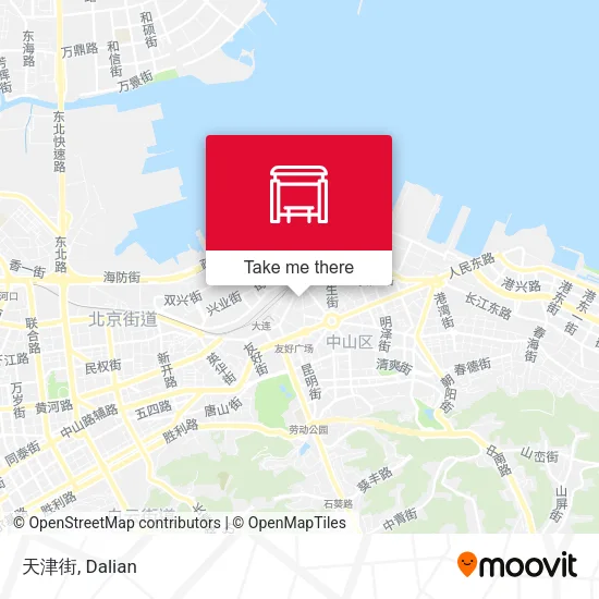 天津街 map