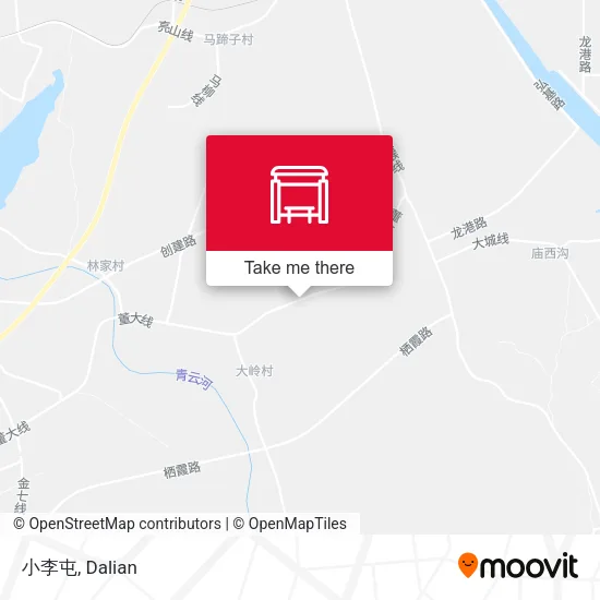 小李屯 map