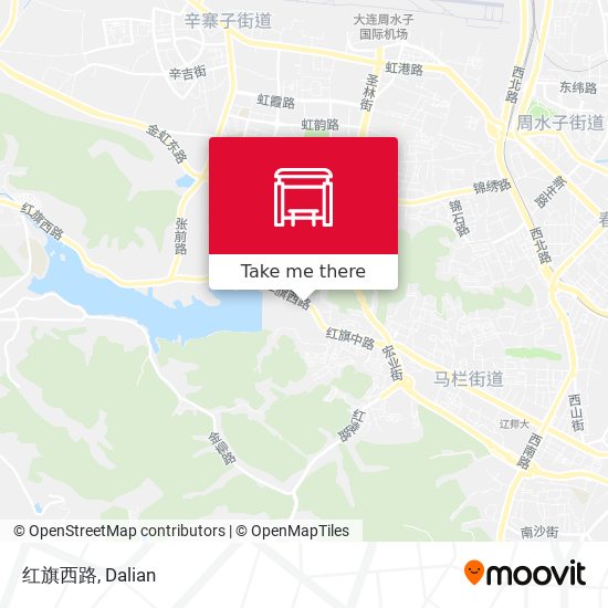 红旗西路 map