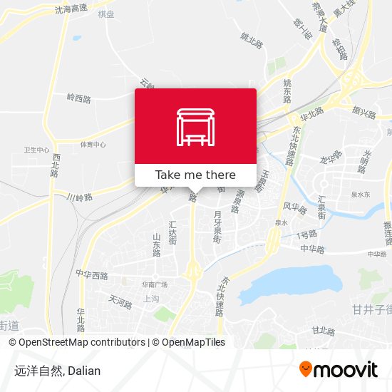 远洋自然 map