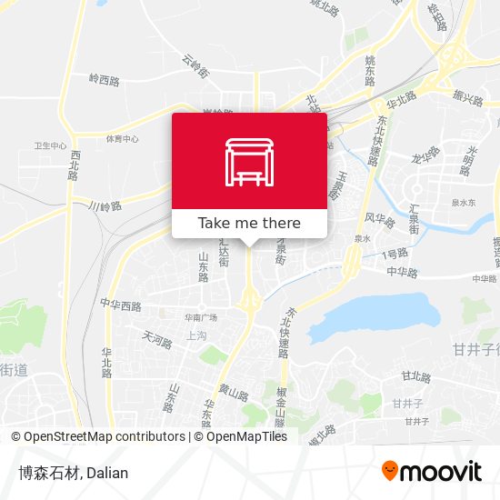 博森石材 map