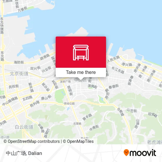 中山广场 map
