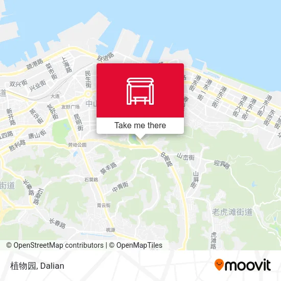 植物园 map