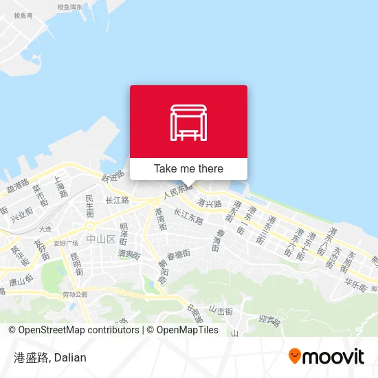 港盛路 map
