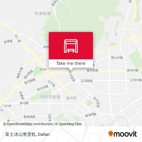 富士冰山售货机 map