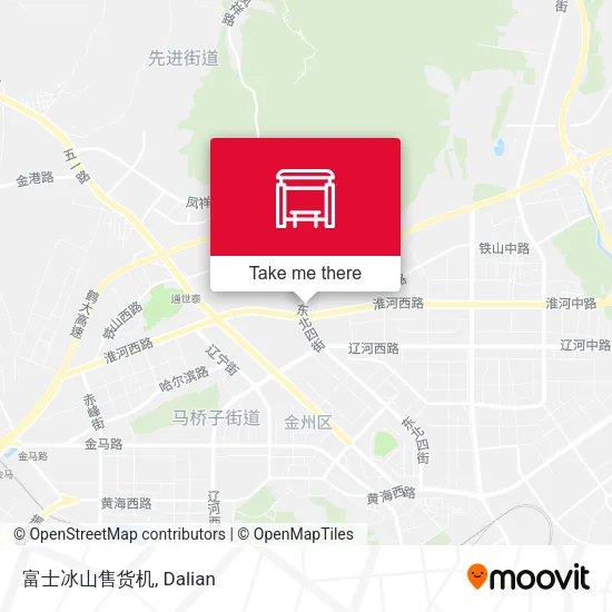 富士冰山售货机 map
