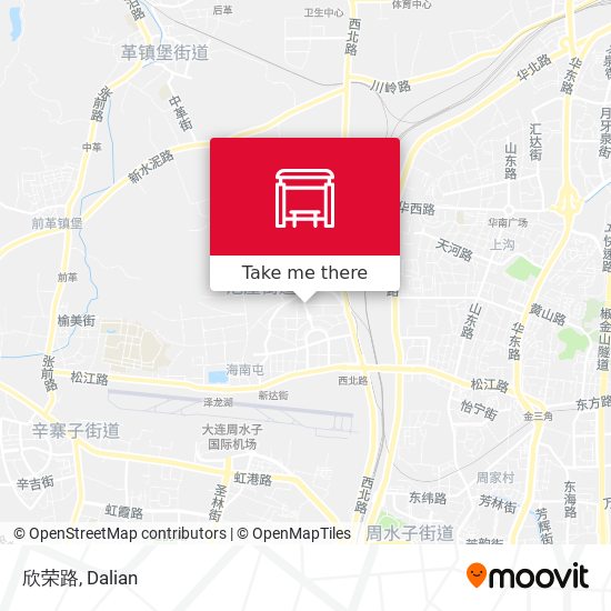 欣荣路 map