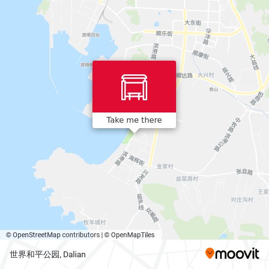 世界和平公园 map