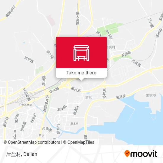 后盐村 map