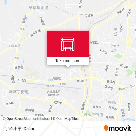 宇峰小学 map