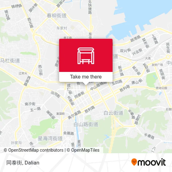 同泰街 map