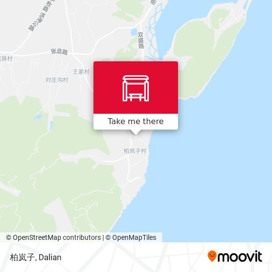 柏岚子 map