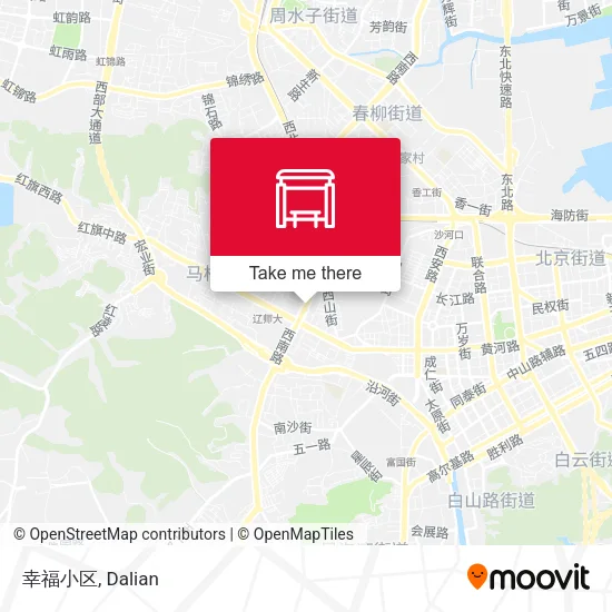 幸福小区 map