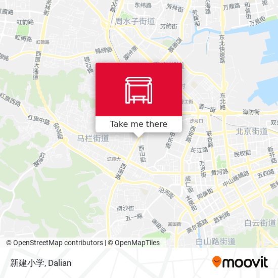 新建小学 map