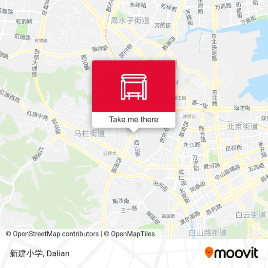 新建小学 map