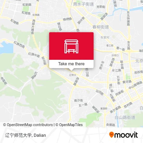辽宁师范大学 map