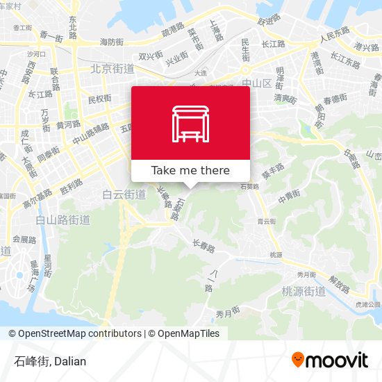 石峰街 map