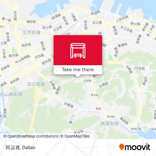 民运巷 map