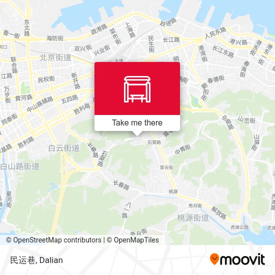 民运巷 map