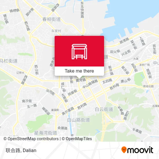 联合路 map