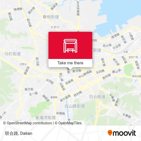 联合路 map