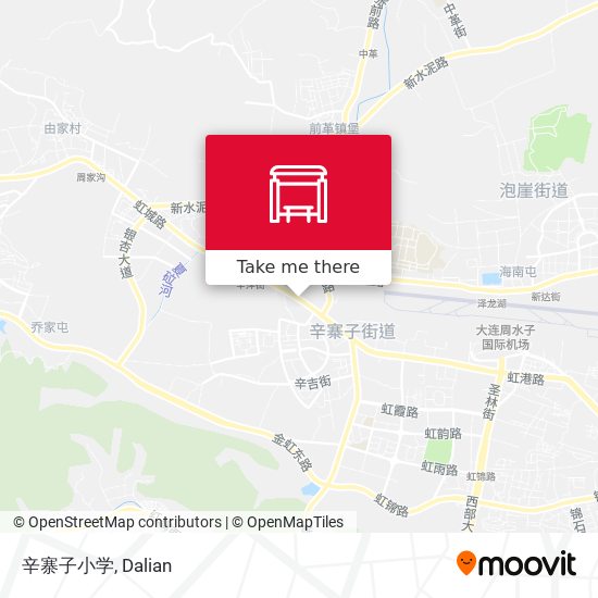 辛寨子小学 map
