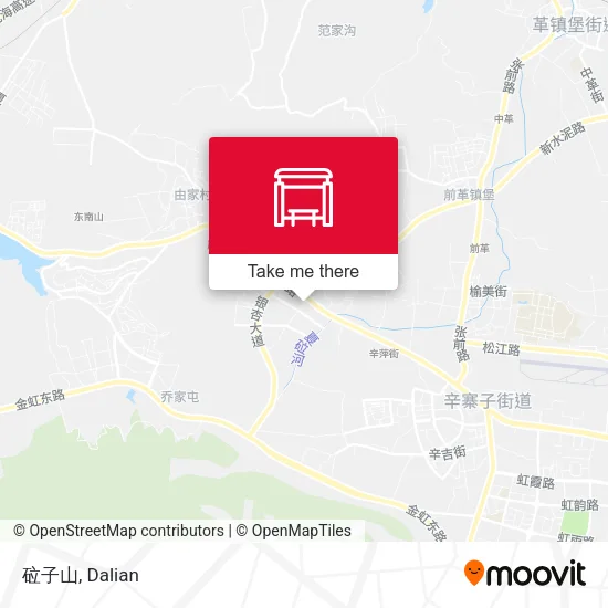 砬子山 map