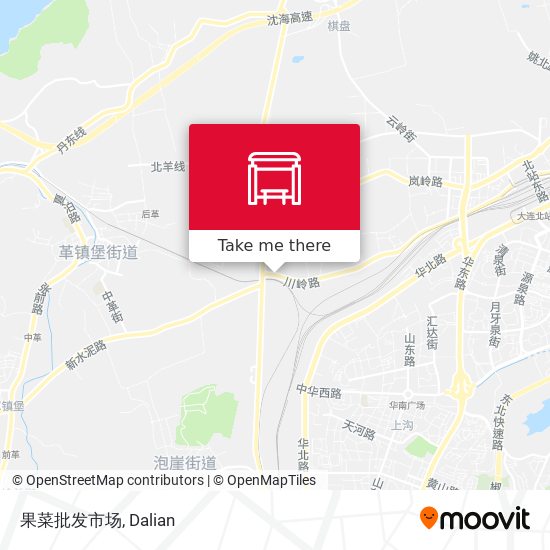 果菜批发市场 map
