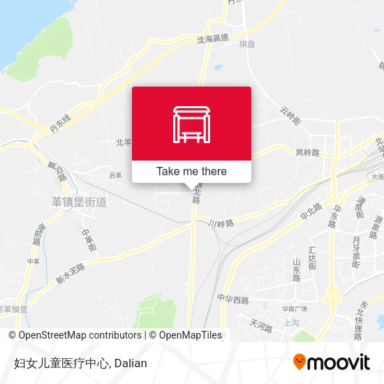 妇女儿童医疗中心 map