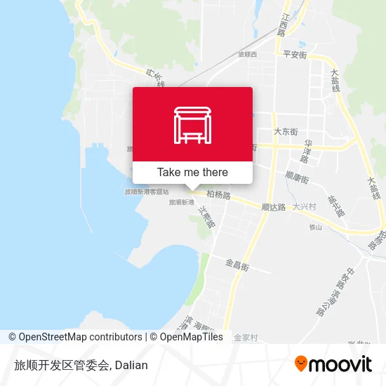 旅顺开发区管委会 map