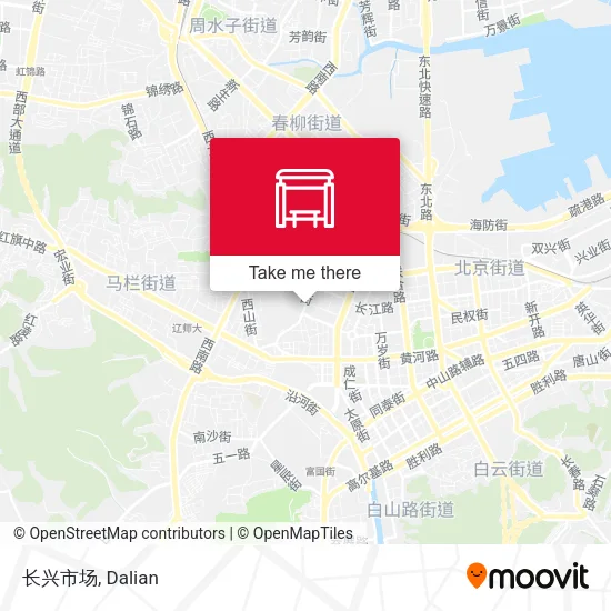 长兴市场 map