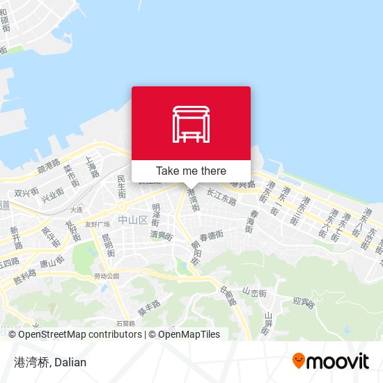 港湾桥 map
