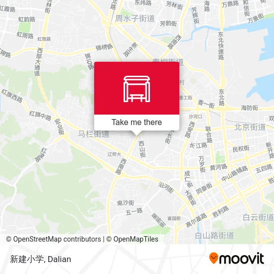 新建小学 map