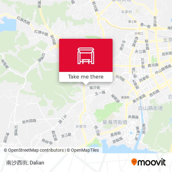 南沙西街 map