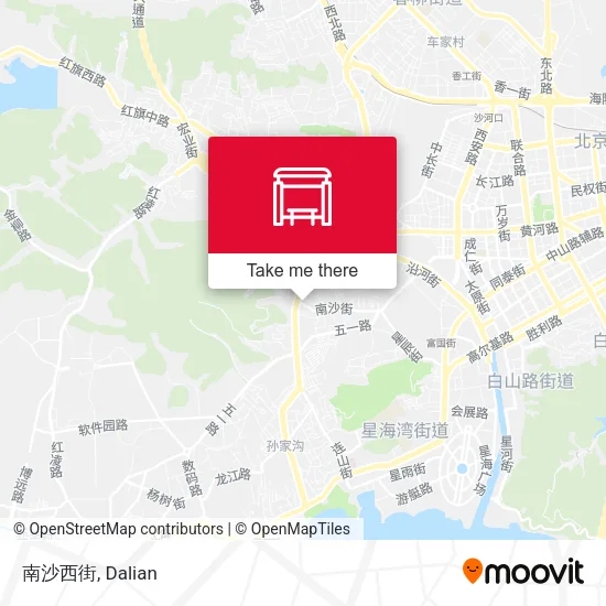 南沙西街 map