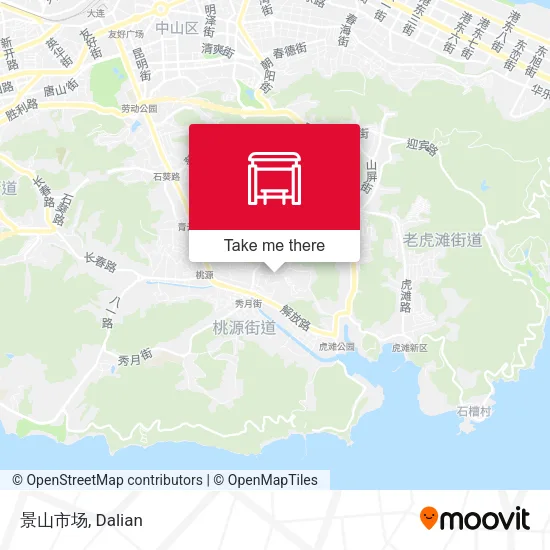景山市场 map