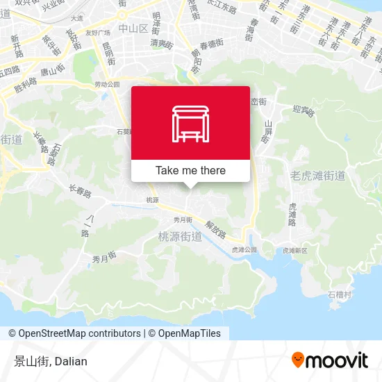 景山街 map