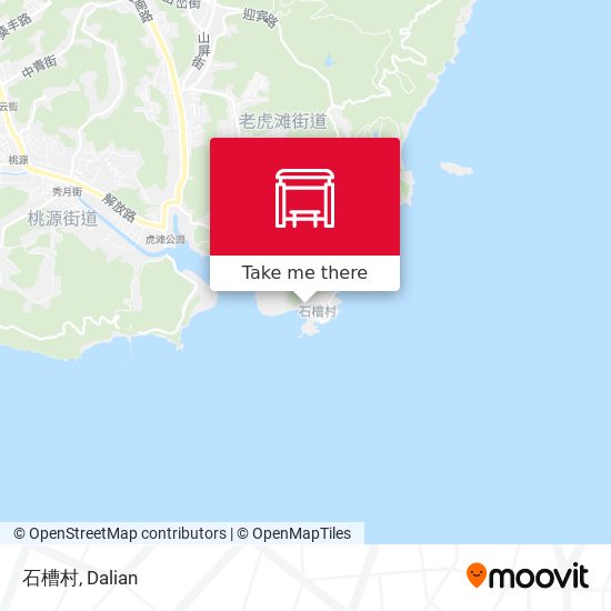 石槽村 map