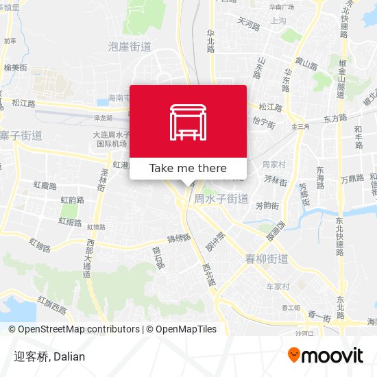迎客桥 map