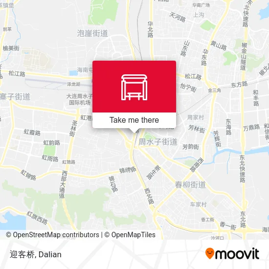 迎客桥 map