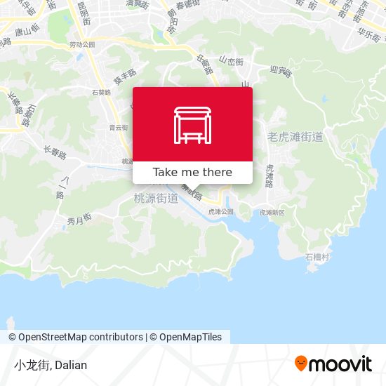 小龙街 map