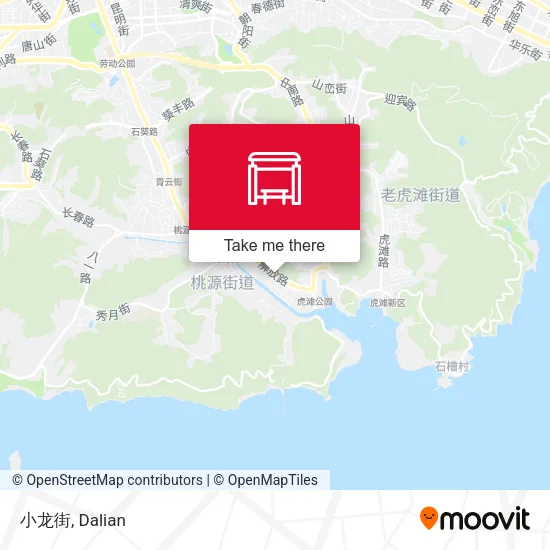 小龙街 map