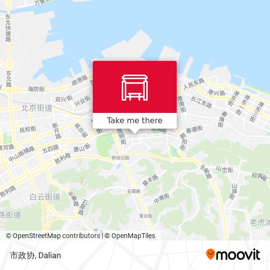 市政协 map