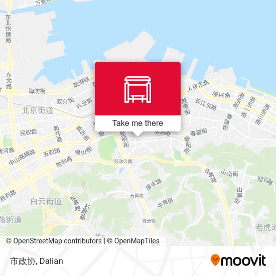 市政协 map