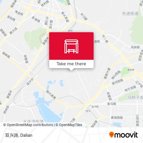 双兴路 map
