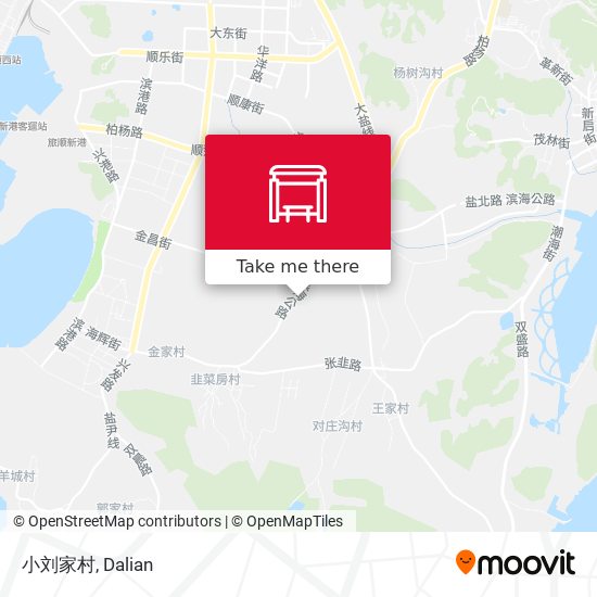 小刘家村 map