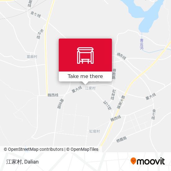 江家村 map