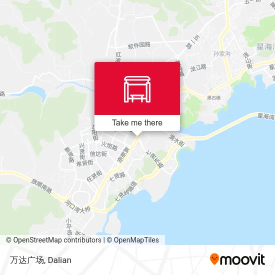 万达广场 map