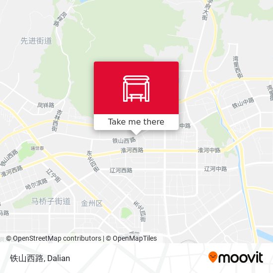 铁山西路 map