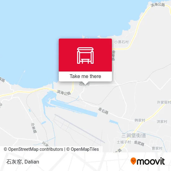 石灰窑 map